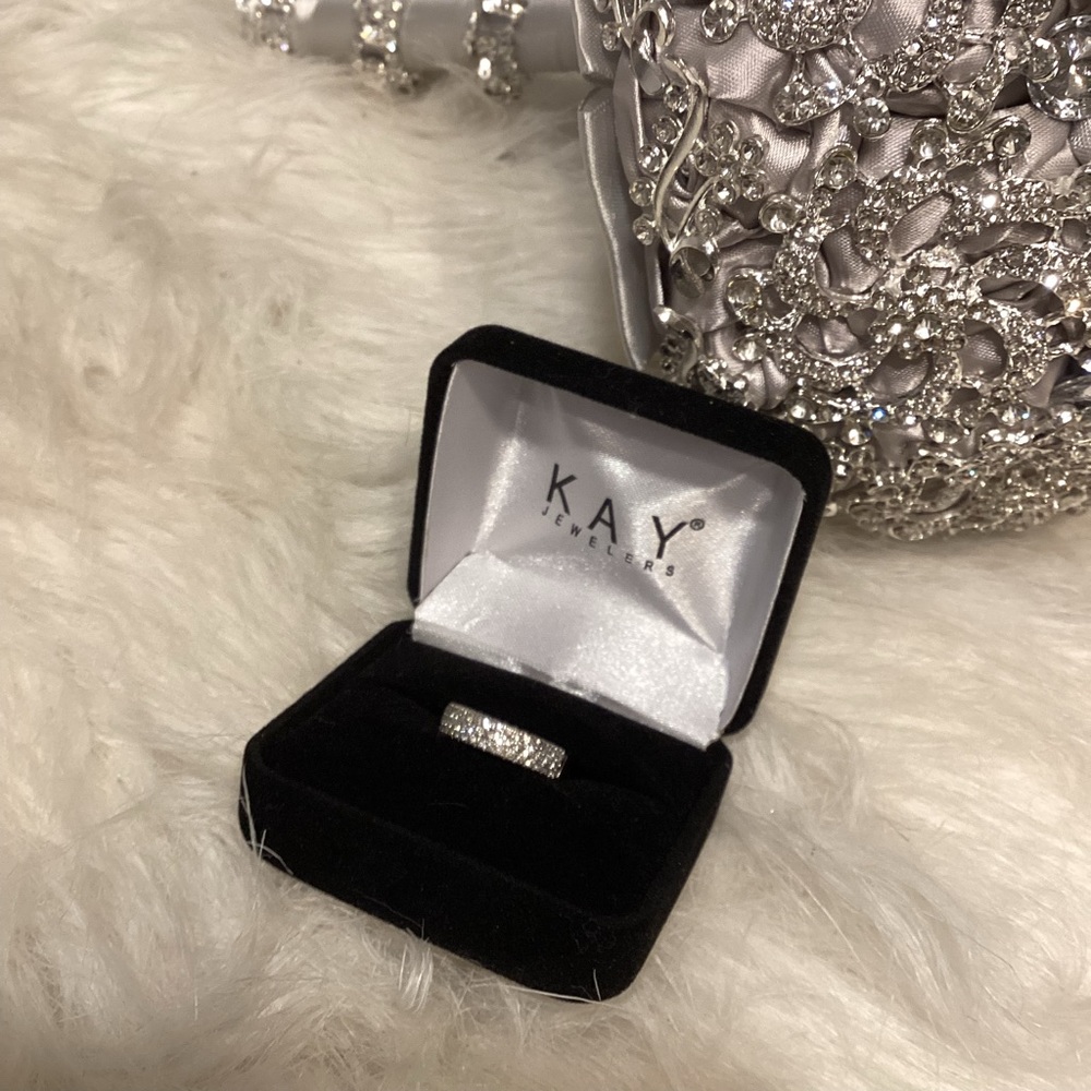 Kay Jewelers Diamond Wedding Band - Picture 3 of 6